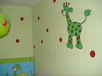 Babykamer Giraffe