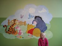 Pooh babykamer 2x2 meter