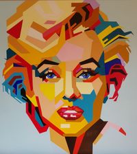 Marilyn 1.4x1.4 meter